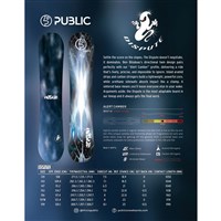Public Dispute Freestyle Snowboard - Men's - 156 - 156