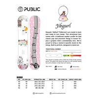 Public Jibgurl Park & Freestyle Snowboard - Women's - 148 - 148
