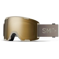 Smith Stash XL Goggle - Chalk Frame w/ CP Sun Black Gold Mirror + CP Storm Blue Lenses (M007871AP99MN) - Angle