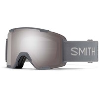 Smith Stash XL Goggle - Cirrus Grey Frame w/ CP Sun Platinum Mirror + CP Storm Blue Lenses (M007873UR995T) - Angle