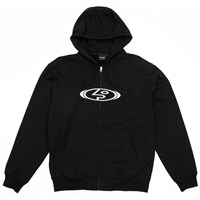 Public Stretch Logo Hoody - Black - Front