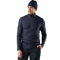 Smartwool Classic Thermal Merino Base Layer 1/4 Zip - Men's - Nightfall Summit Soul - front
