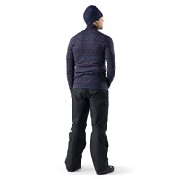 Smartwool Classic Thermal Merino Base Layer 1/4 Zip - Men's - Nightfall Summit Soul - back