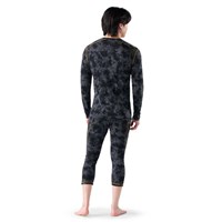 Smartwool Classic Thermal Merino Base Layer Crew - Men's - Black Tie Dye / Honey Gold - back