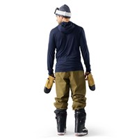 Smartwool Merino 250 Base Layer Hoodie - Men's - Deep Navy - back