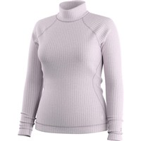 Smartwool Thermal Merino Rib Turtleneck - Women's - Icy Lavender Heather - Lone