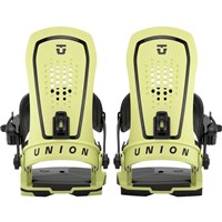 Union Force Snowboard Bindings - Men's - Yellow 27 - Rear Full