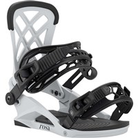 Union Rosa Snowboard Bindings - Women's - Light Grey 27 - Front