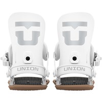 Union Strata Snowboard Bindings - Men's - White 27 - Rear Full