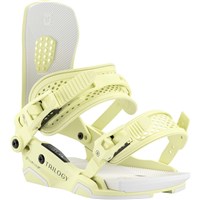 Union Trilogy Snowboard Bindings - Women's - Yellow 27 - Front
