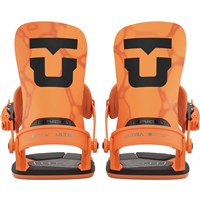 Union Ultra Snowboard Bindings - Men's - Orange 27 - Rear Full