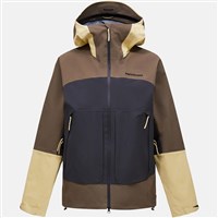 Peak Performance Vislight GORE-TEX C-Knit™ 3L Shell Jacket  - Men's - Terrain Tan / Motion Grey