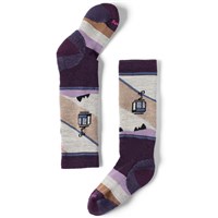 Smartwool Wintersport Full Cushion Gondola Games OTC Socks - Youth - Purple Iris - Lone