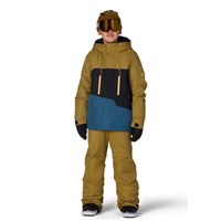 686 Geo Insulated Jacket - Boy's - Bronze Colorblock