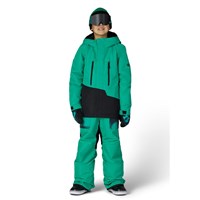 686 Geo Insulated Jacket - Boy's - Deep Green Colorblock