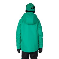686 Geo Insulated Jacket - Boy's - Deep Green Colorblock
