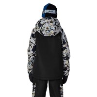 686 Geo Insulated Jacket - Boy's - Grey Tundra Colorblock
