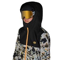 686 Shazam Insulated One-Piece Snow Suit- Boy's - Grey Tundra Colorblock