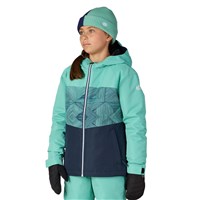 686 Athena Insulated Jacket - Girl's - Wasabi Colorblock