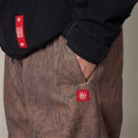 686  Dojo Pant - Men's - Brown Crinkle Wash