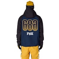 686 x Fox Racing Waterproof Hoody - Men's - Fox Navy Colorblock