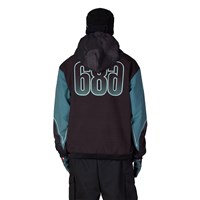 686 x Fox Racing Waterproof Team Hoody - Men's - Fox Pale Firn