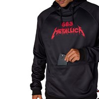 686 x Metallica Bonded Fleece Pullover Hoody - Men's - Metallica Black