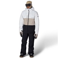 686 SMARTY 3-in-1 Form Jacket - Men's - White Colorblock