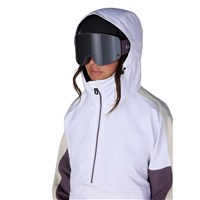 686 Outline Shell Anorak - Women's - White Colorblock