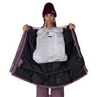 686 Spirit Insulated Jacket - Women's - Black Plum Grid Corduroy