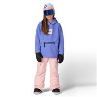 686 Waterproof Hoody - Youth - Alpenglow Blue