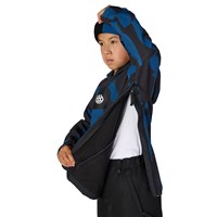686 Waterproof Hoody - Youth - Blue Ash Shapes