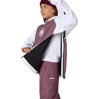 686 Waterproof Hoody - Youth - White Colorblock