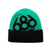 686 Wreath Fleece Lined Beanie - Youth - Deep Green
