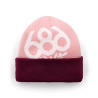 686 Wreath Fleece Lined Beanie - Youth - Smokey Lilac