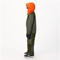 Airblaster Freedom Suit - Youth - Olive Grid / Orange