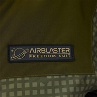 Airblaster Freedom Suit - Youth - Olive Grid / Orange