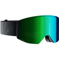 Atomic Four Q L HD Goggles - Black Frame w/ Green HD Lens (AN5106812)