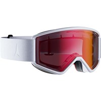 Atomic Savor M  Photo Goggles - White Frame w/ Red Photo Lens (AN5107180)