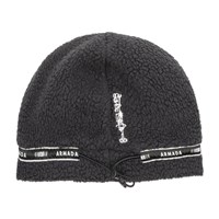 Armada Cord Lock Fleece Beanie - Black