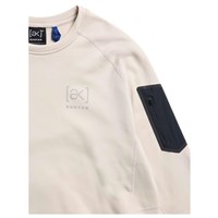 Burton  [ak] Baker Stretch Fleece Crew - Men's - Chinchilla Gray