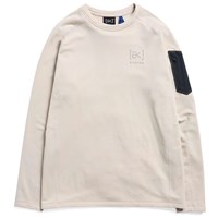 Burton  [ak] Baker Stretch Fleece Crew - Men's - Chinchilla Gray