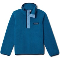 Columbia Helvetia II Half Snap Fleece - Youth - Phoenix Blue / Rainy Day