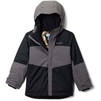 Columbia Mighty Mogul III Jacket - Boy's - Black / City Grey