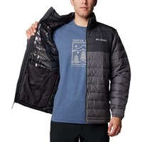 Columbia Powder Lite II Jacket - Men's - City Grey / Shark
