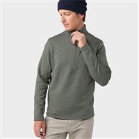 Stio Glide Power Stretch Half Zip - Men's - Canyon Rock Heather