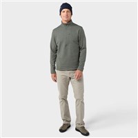 Stio Glide Power Stretch Half Zip - Men's - Canyon Rock Heather