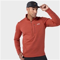 Stio Glide Power Stretch Half Zip - Men's - Redrock Heather