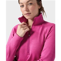 Stio Glide Power Stretch Half Zip - Women's - Bold Bloom Heather