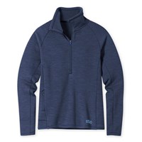 Stio Glide Power Stretch Half Zip - Women's - Mountain Shadow Heather